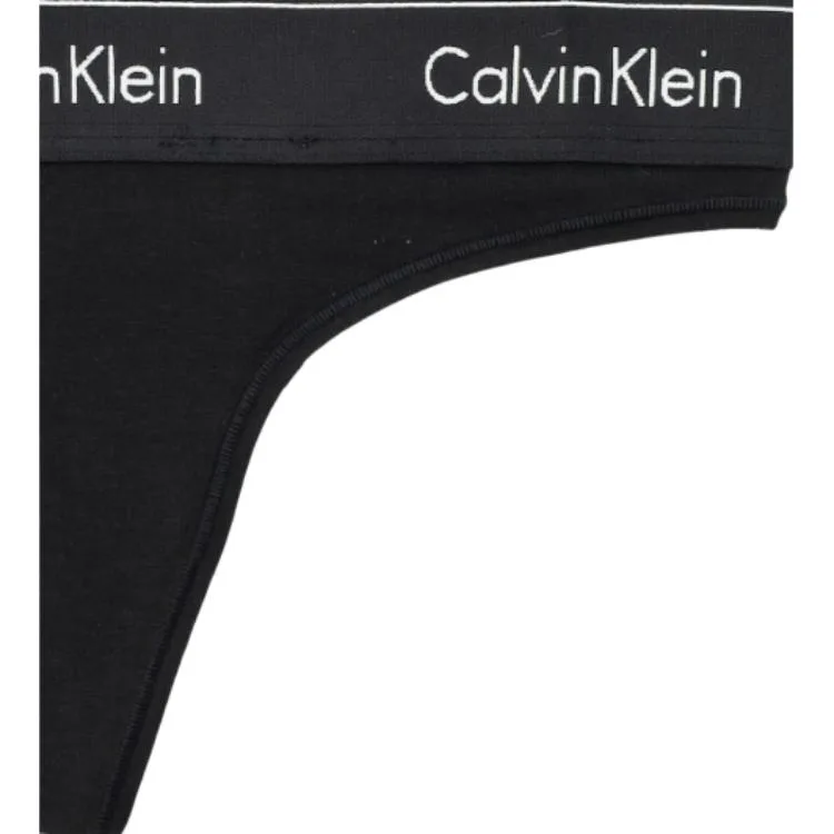 Calvin Klein Женские стринги, 1 шт, черные — фото 4
