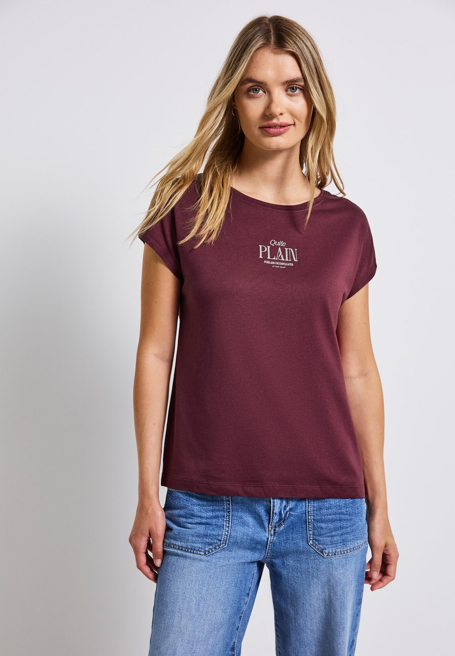 

Футболка Street One Print T-shirt, Rot/Dark Red, Красный, Футболка Street One Print T-shirt, Rot/Dark Red