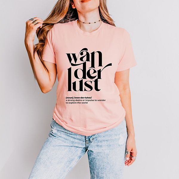 

Футболка с коротким рукавом Wanderlust definition Simply Sage Market, Blush, Зеленый, Футболка с коротким рукавом Wanderlust definition Simply Sage Market, Blush