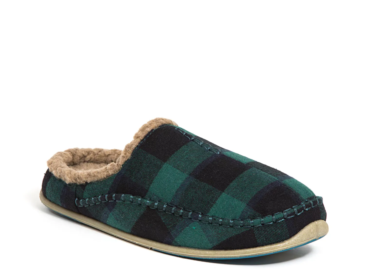 

Тапочки Slipperooz Nordic Scuff Slipper Deer Stags, зеленый
