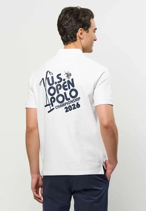 Поло Umdarell U.S. Polo Assn., белый — фото 3