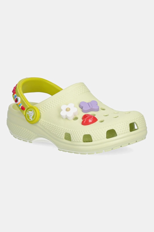 

Детские шлепанцы Classic Friendship Bracelet Clog T Crocs, зеленый