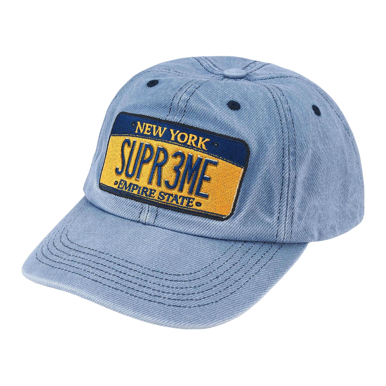 

Supreme Номерной знак 6 панелей, Blue