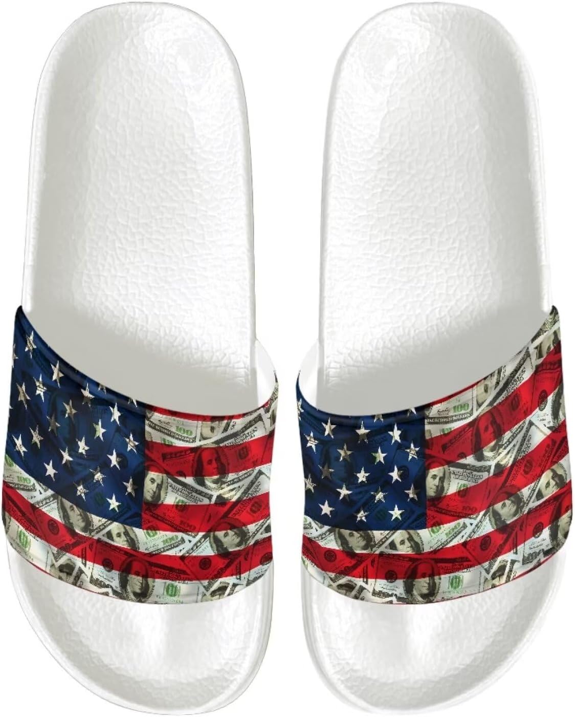 

Удобные летние пляжные сандалии Vuriqeby, American Flag Dollar Bill