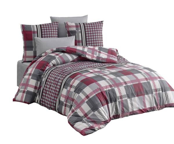 

Комплект постельного белья M’DECO Retro Rot, 260x1x240 см, красный