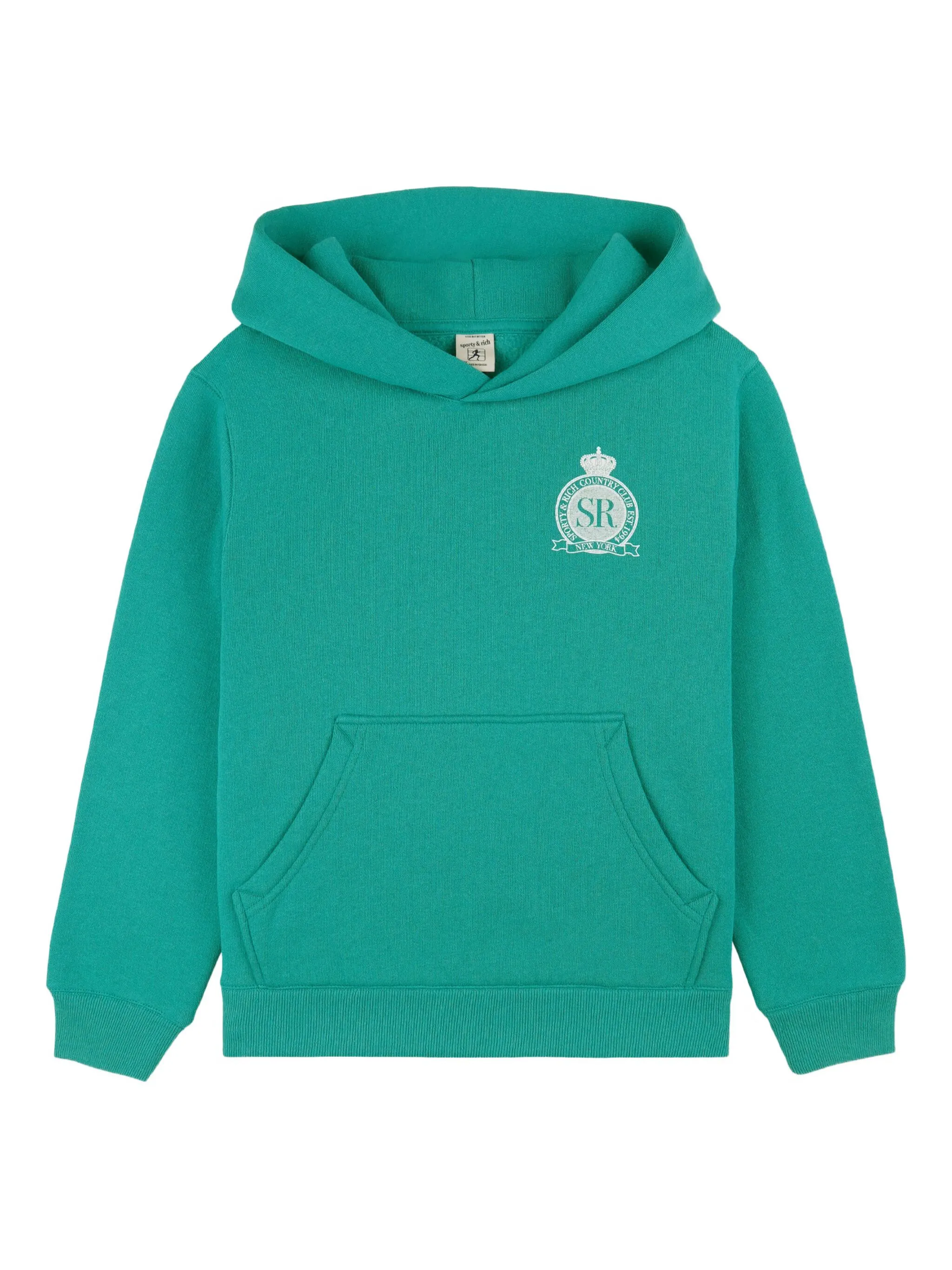 

Худи с логотипом Sporty & Rich Kids, зеленый