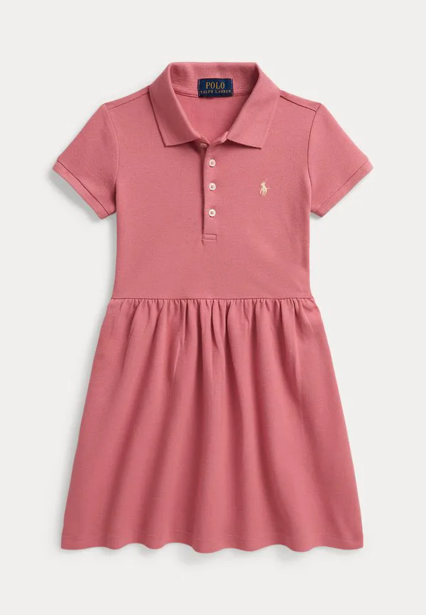 Платье-Поло из эластичной сетки, размер 26, трикотажное платье. Polo Ralph Lauren, Desert Rose