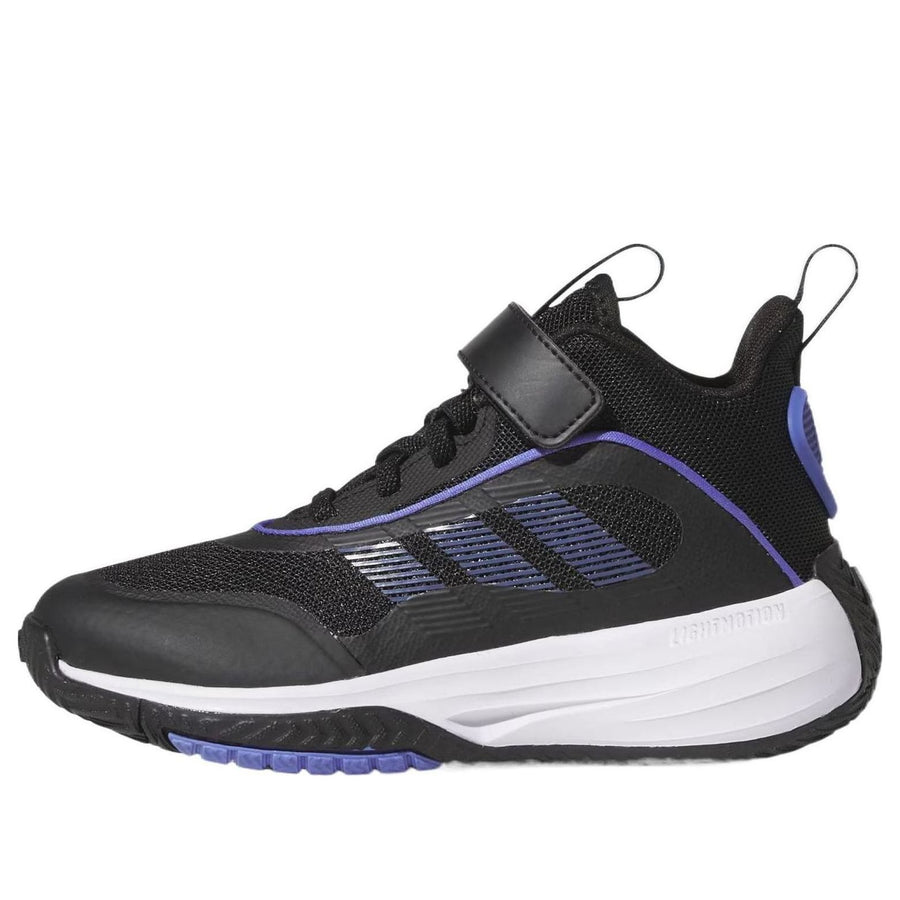 

Кроссовки (GS) adidas Ownthegame 3.0 'Black White', черный