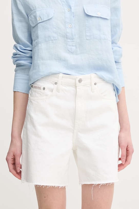 

Джинсовые шорты Calvin Klein Jeans, белый