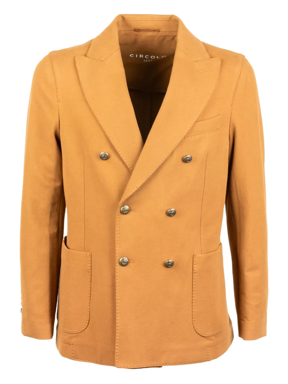 

Двубортный пиджак Circolo 1901, коричневый