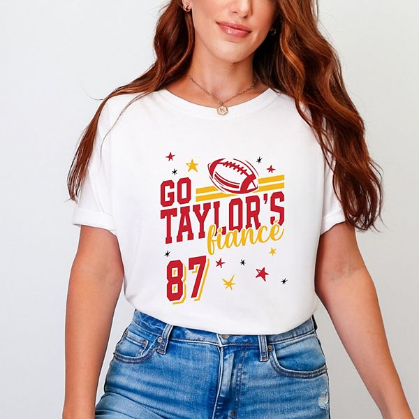 

Футболка женская garment dyed красная Simply Sage Market, White