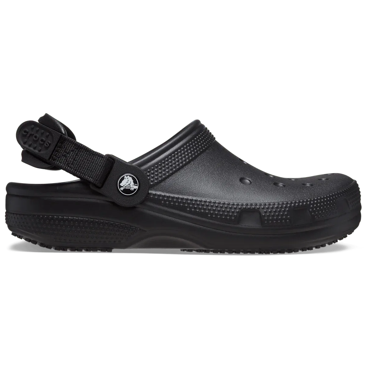 Классические рабочие сабо Crocs PFD, черный
