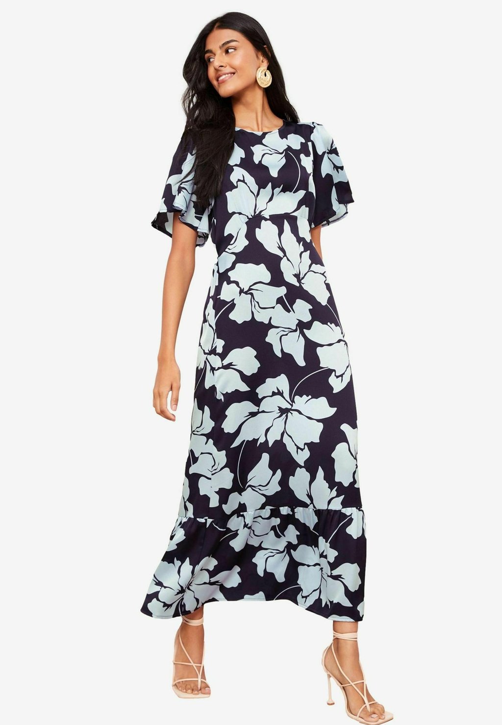 

Длинное платье PETITE FIT SLEEVE EMPIRE MIDI Friends Like These, синий