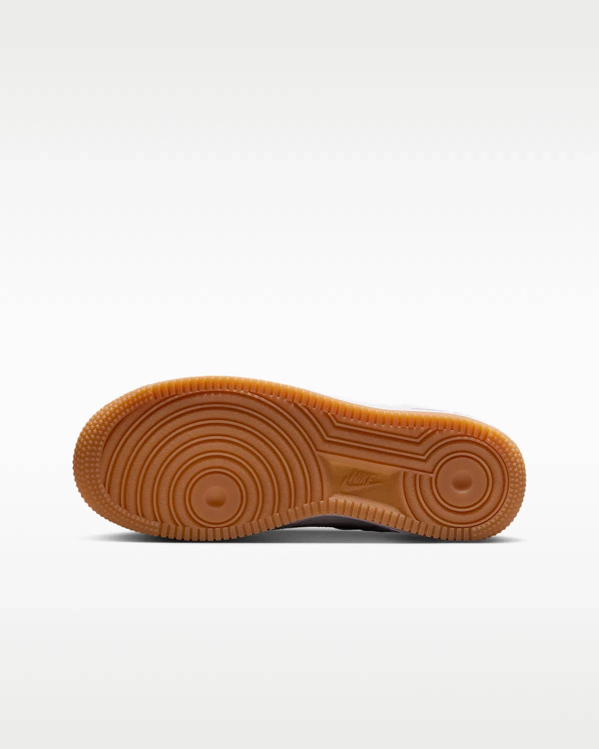Детские кроссовки Nike Air Force 1, Photon Dust/Fir/Gum Medium Brown/White — фото 2