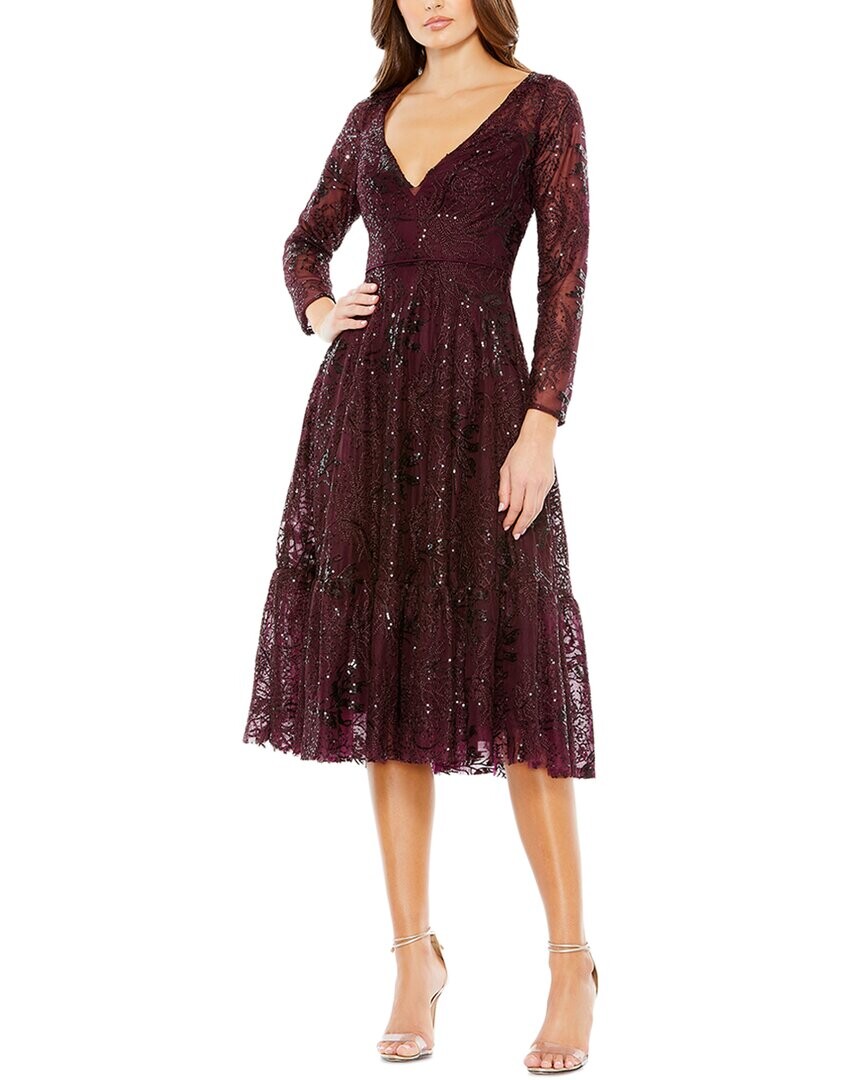 

Коктейльное платье Mac Duggal, цвет Wine