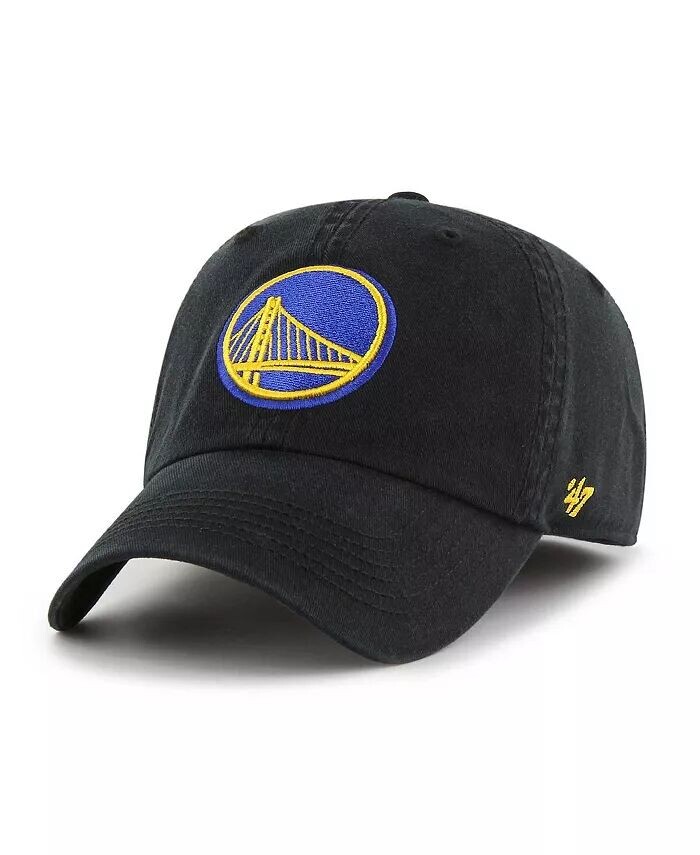 

Мужская черная классическая бейсболка Golden State Warriors Franchise Fitted '47 Brand