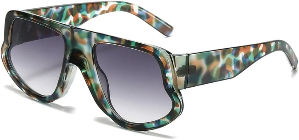 

Роскошные женские солнцезащитные очки в круглой оправе с леопардовым градиентом, широкие дужки, модный дизайн, мужские солнцезащитные очки с защитой от УФ-излучения UV400 SZVVBKK, Glass Gradient Grey