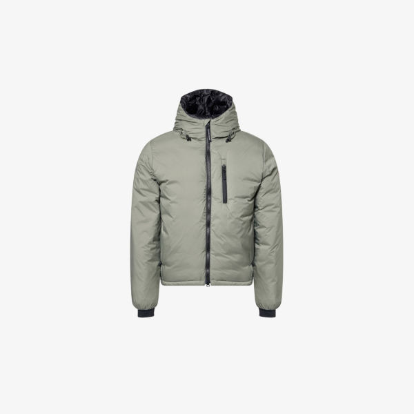 

Лодж обычного кроя худи с капюшоном на пуховой подкладке Canada Goose, цвет sagebrush
