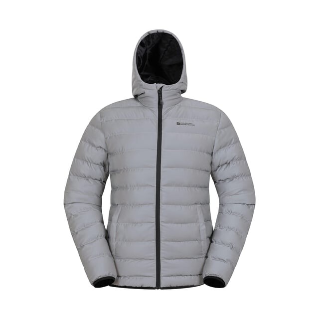 

Мужской пуховик со светоотражателем Mountain Warehouse, серебряный, Серебристый, Мужской пуховик со светоотражателем Mountain Warehouse, серебряный