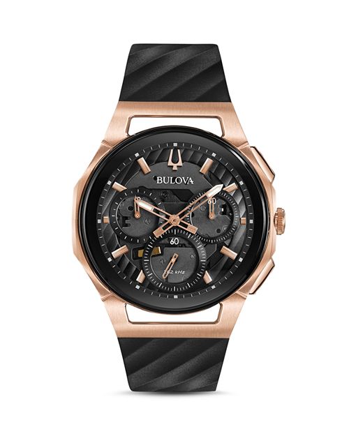 

Часы Curv, 44 мм Bulova, цвет Black