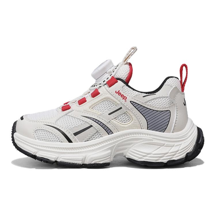 

Кроссовки Jeep Kids Lifestyle Shoes Kids Low-top White/Red, белый/красный