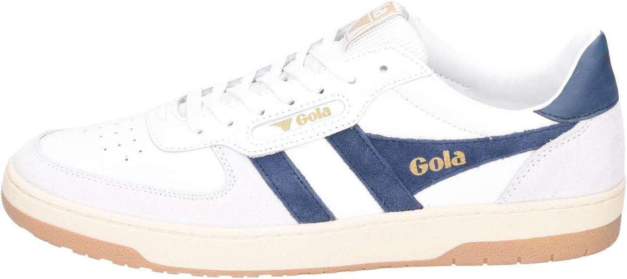 Кроссовки Gola Mens Hawk, белый/синий — фото 2