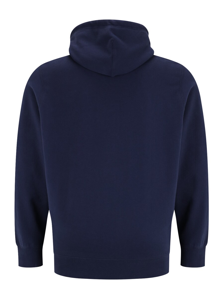 Толстовка Levi's Big & Tall New Original Zip-Up Hoodie, темно-синий — фото 2