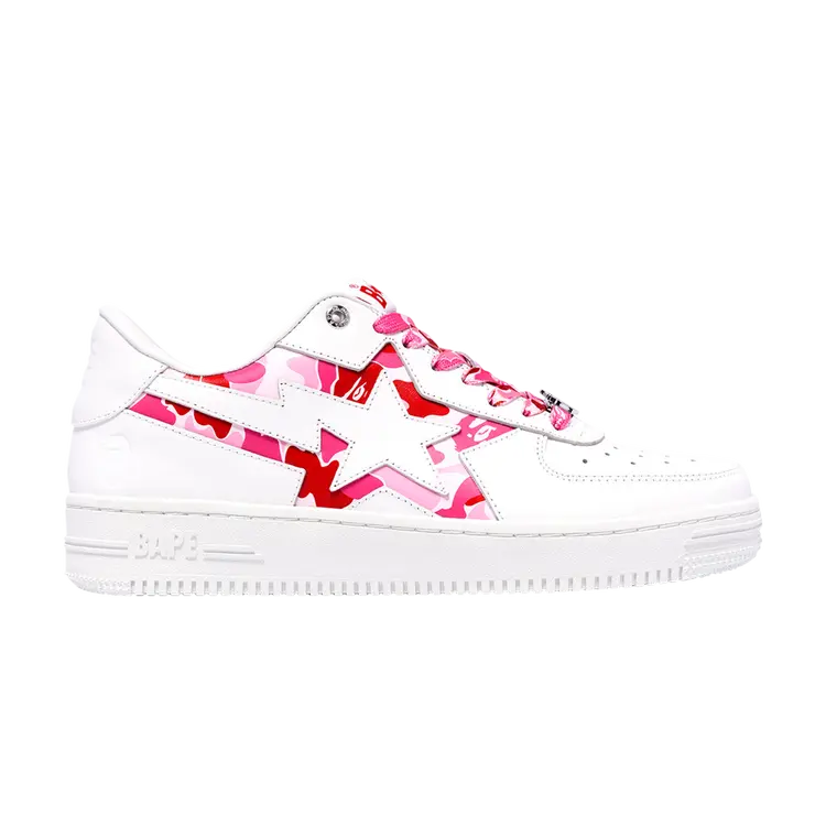 

Кроссовки BAPE Wmns Bapesta, розовый