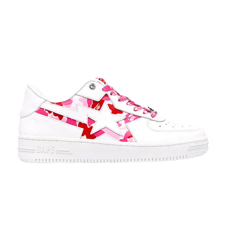 Кроссовки BAPE Wmns Bapesta, розовый