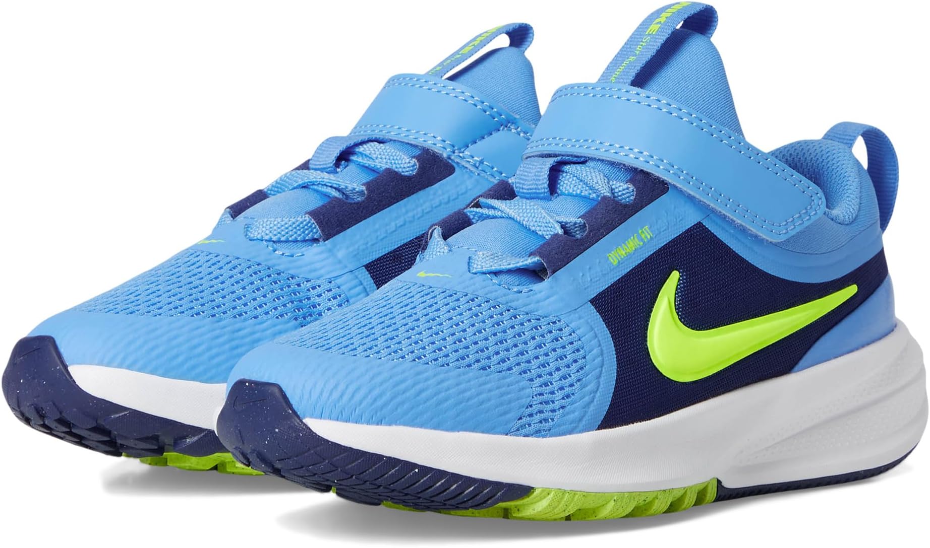 

Кроссовки Nike Kids Star Runner 5, цвет University Blue/Volt/Blue Void
