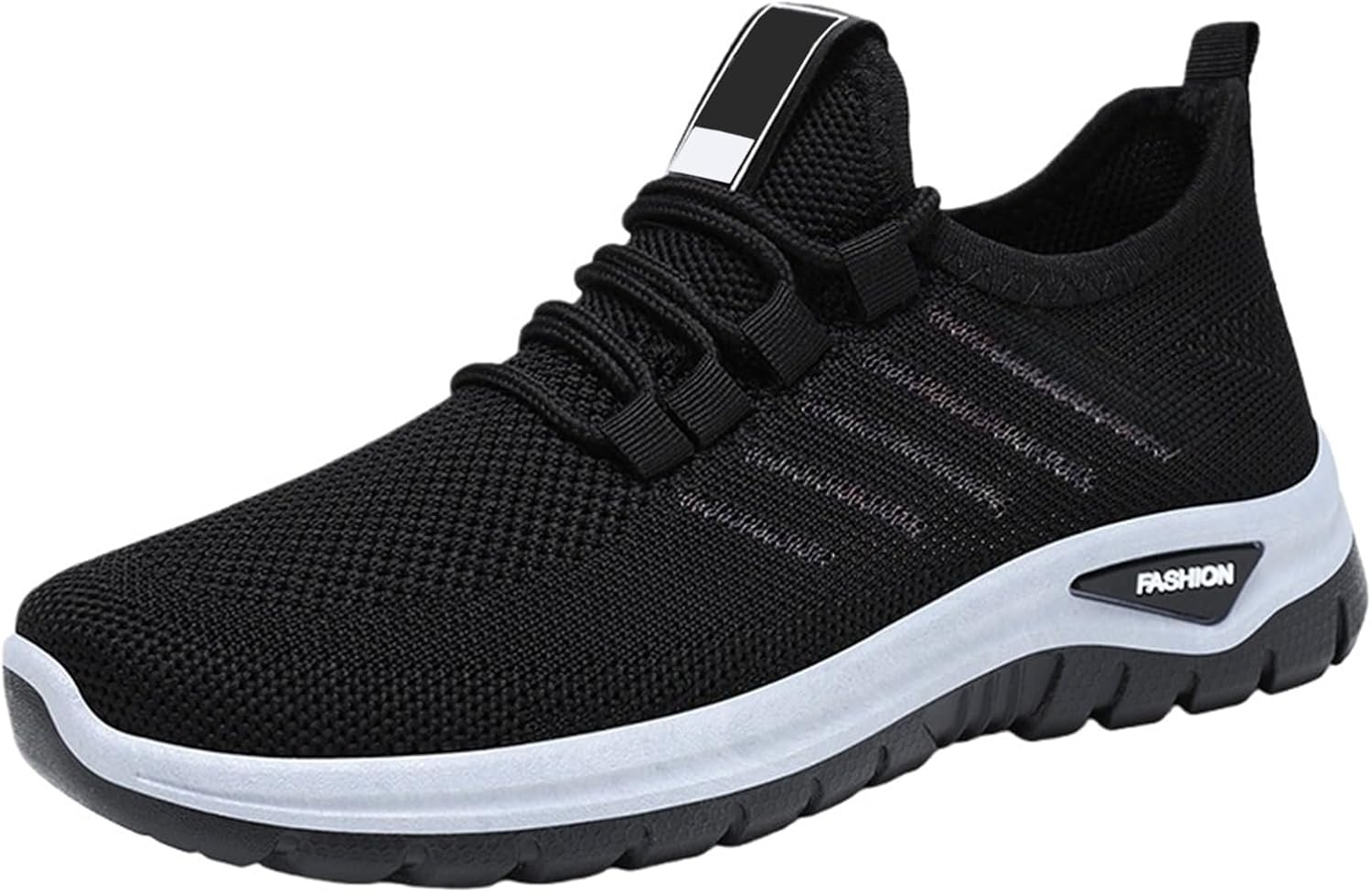 

Боулинг обувь с широкой носочной частью для женщин и мужчин, противоскользящие кроссовки для тренировок в зале, легкие теннисные кроссовки из сетки, повседневные кроссовки для ходьбы с поддержкой свода стопы Movnebyro, черный