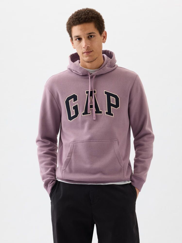 

Толстовка с логотипом и капюшоном Gap, фиолетовый