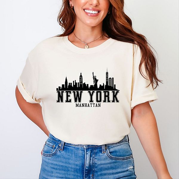 

Футболка New York Manhattan с эффектом окрашивания Simply Sage Market, Ivory, Зеленый, Футболка New York Manhattan с эффектом окрашивания Simply Sage Market, Ivory