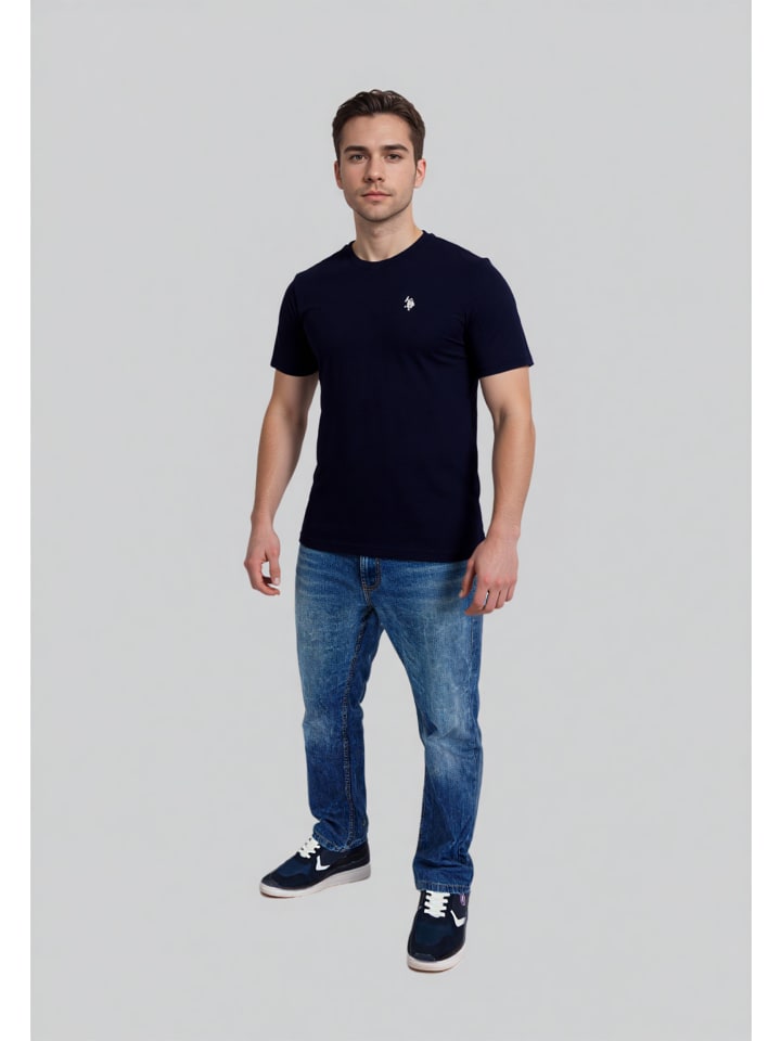 

U.S. Polo Assn. Черная футболка, Черный, U.S. Polo Assn. Черная футболка