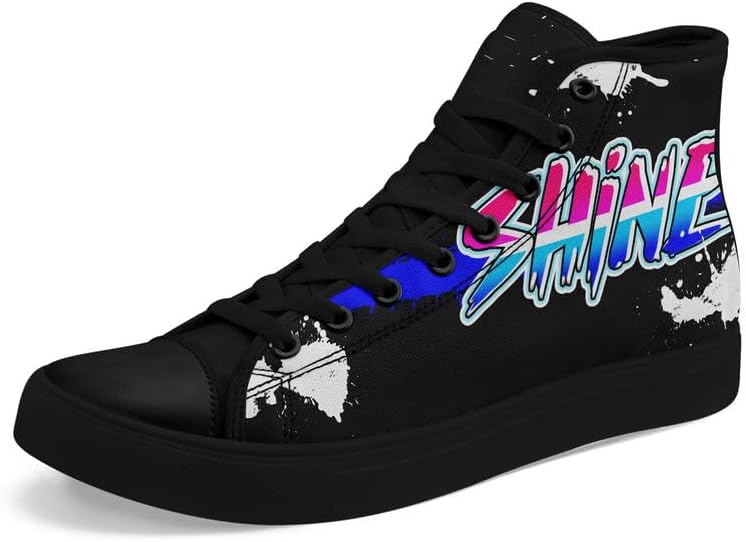 

Женские ультрафashion кеды на высокой подошве AWSOLE Yoga с принтом, унисекс, шнуровка, повседневная обувь для прогулок, тенниса и тренировок, черный