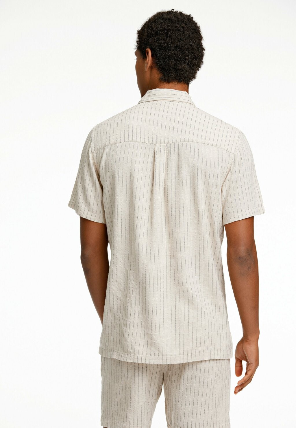 

Рубашка поло HALF PLACKET STRIPED Lindbergh, цвет Stone