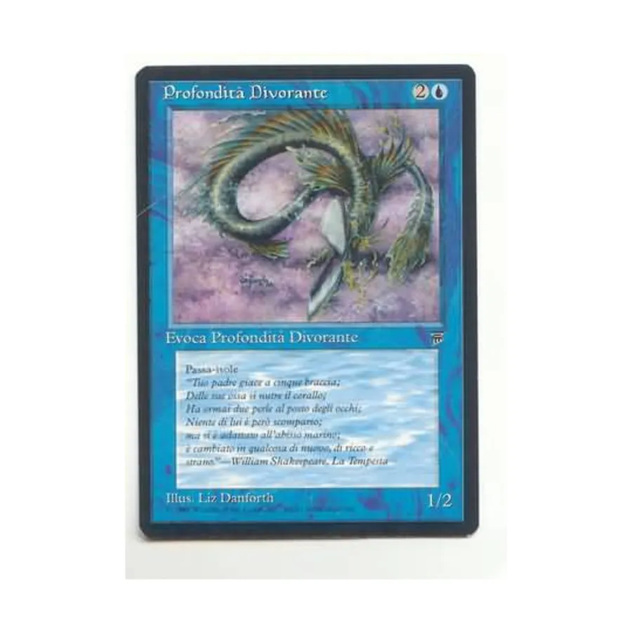 

CCG Devouring Deep (итальянский) (C), MTG - Foreign - Legends (Italian)