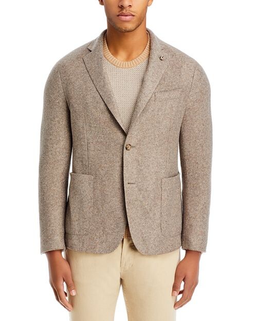 

Спортивное пальто приталенного кроя из фланелевого джерси Hanry BOSS, цвет Tan/Beige