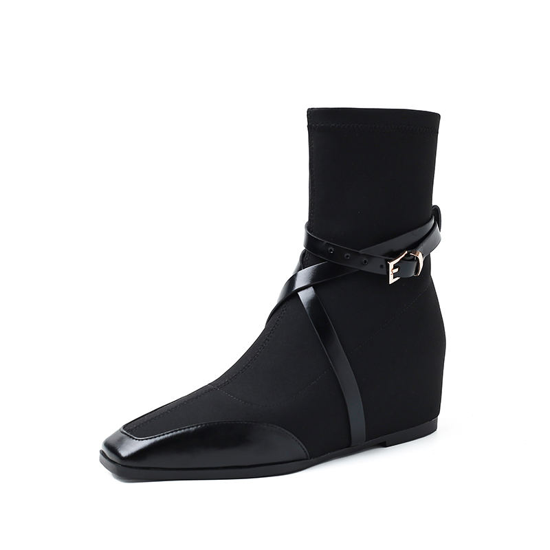 Yeezyy Reezy Ботильоны женские 4,5 см, черные