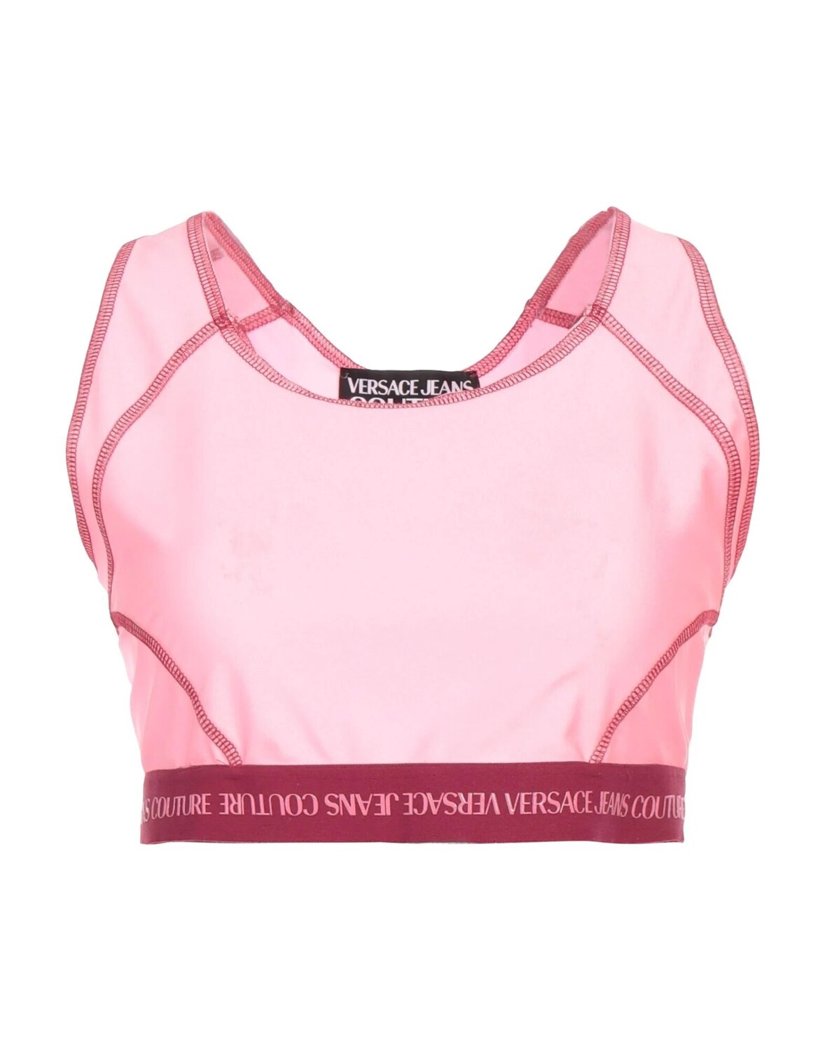 

Топ Versace Jeans Couture, розовый