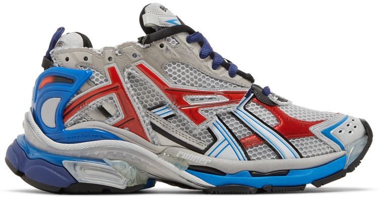 

Кроссовки Balenciaga Runner Sneaker 'Grey Red Blue', серый