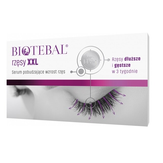 

Biotebal, сыворотка, стимулирующая рост ресниц, 3 мл