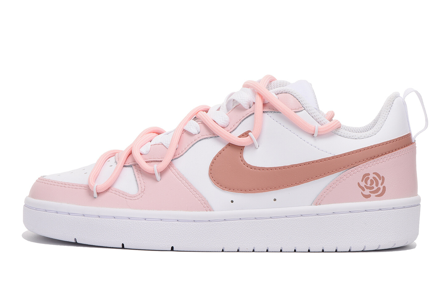 

Кеды Nike Court Borough Series Skateboard Shoes Women's Low-Top White