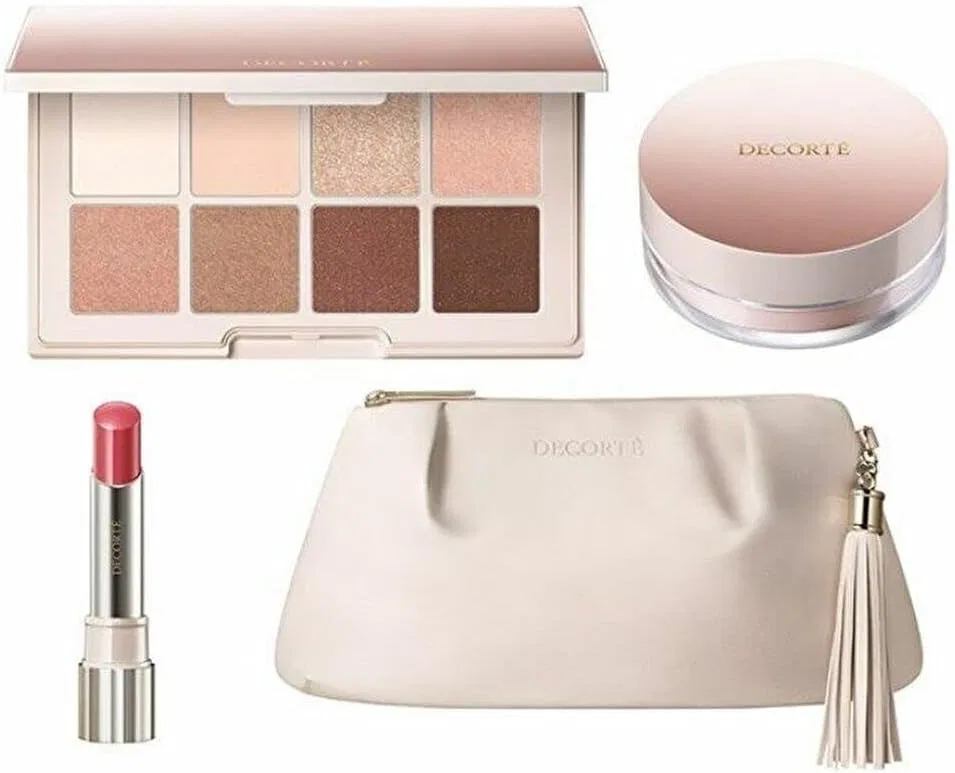 Набор косметики Decorte Decollete Christmas Coffret бежевый