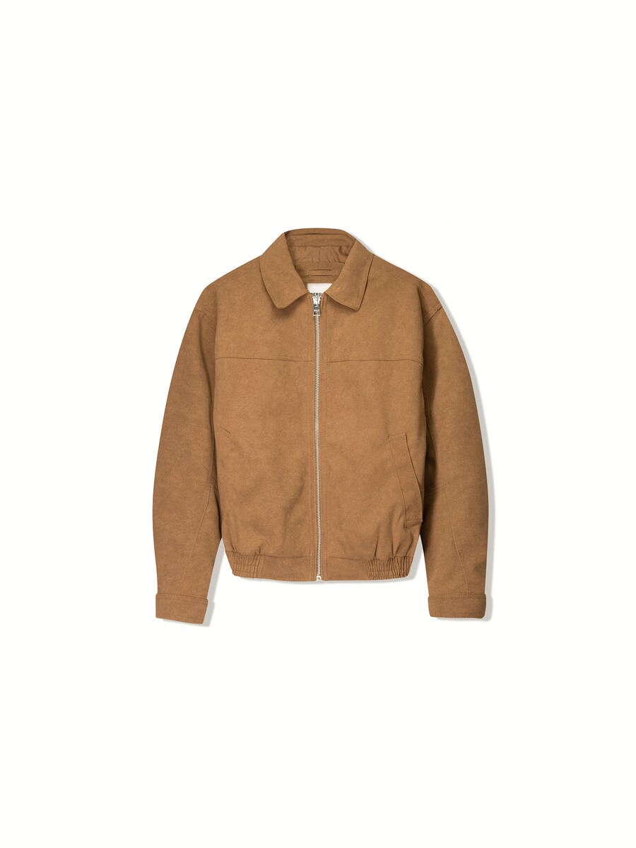 

Куртка межсезонная Bershka, коричневый