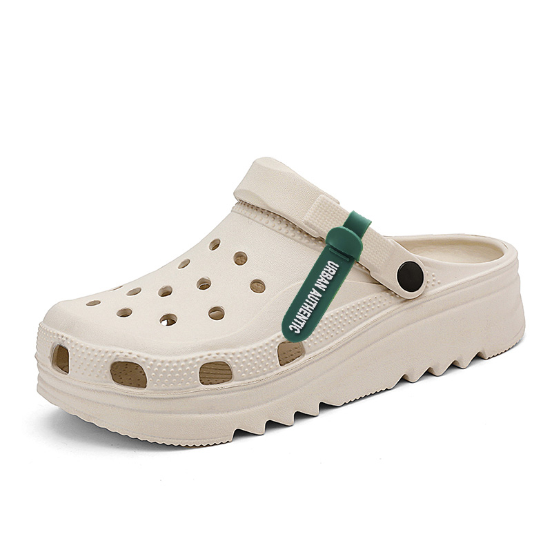 

URBAN AUTHENTIC Клоги унисекс бежевые, цвет Beige