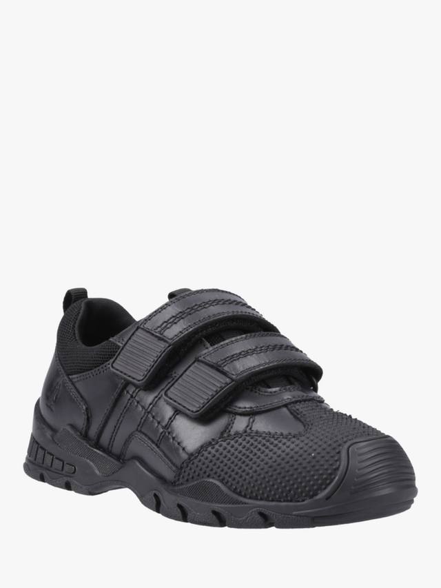 Детские школьные туфли Tristen Junior Leather Hush Puppies, Black — фото 2