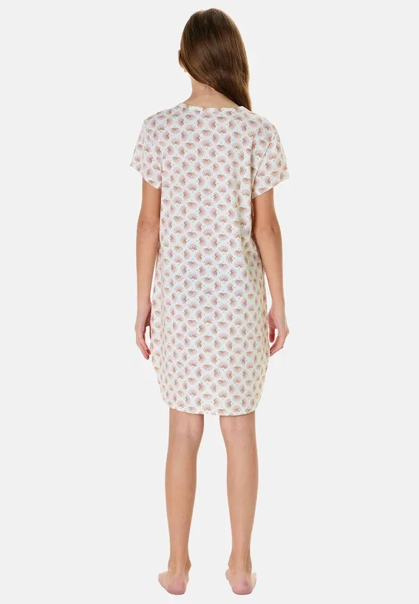 Ночная сорочка Schiesser Kurzarm nightie, жемчужный — фото 2