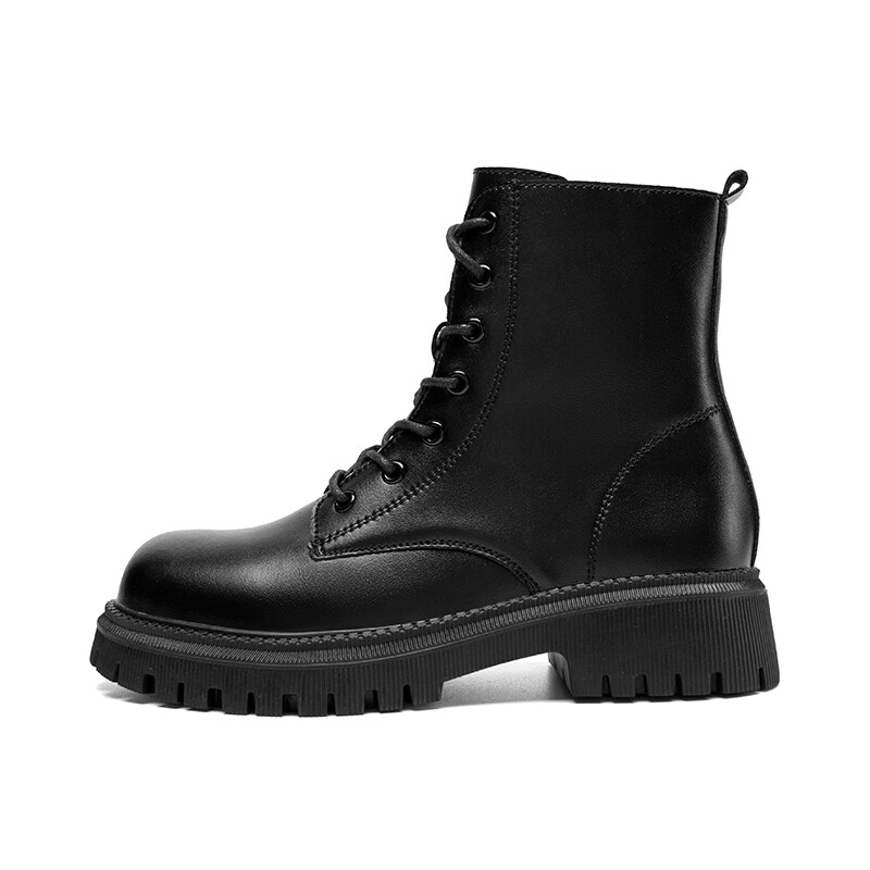Ботинки Martin Boot женские Zhr, черный