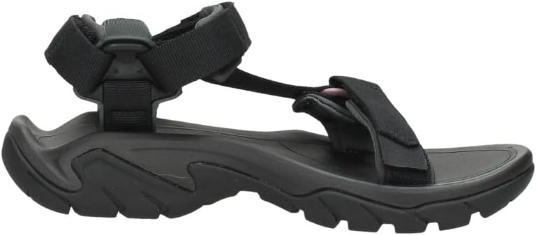 Мужские сандалии Teva Terra Fi 5 Universal из кожи, черный — фото 4